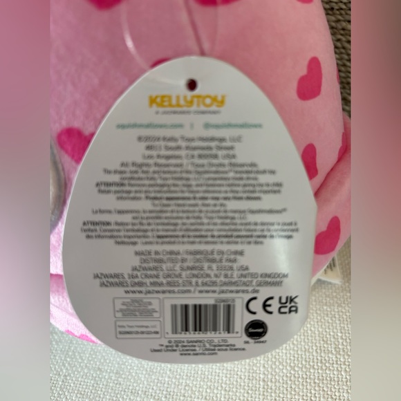 My Melody Squishmallow Valentine’s Day 8” Plush NWT - Picture 4 of 5